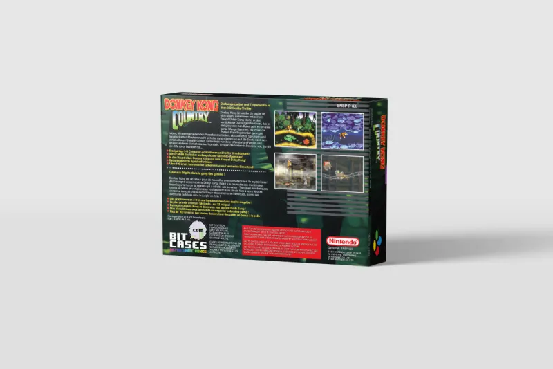 Donkey Kong Country - Boîte de remplacement Super Nintendo, image 3