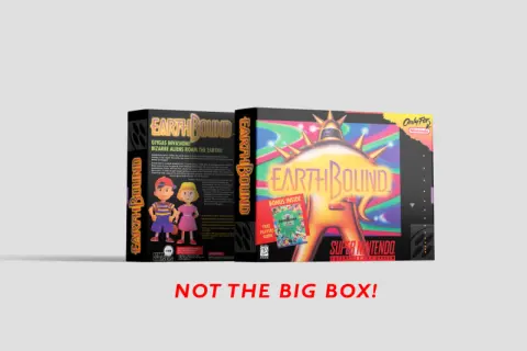 Earth Bound - Boîte de remplacement Super Nintendo