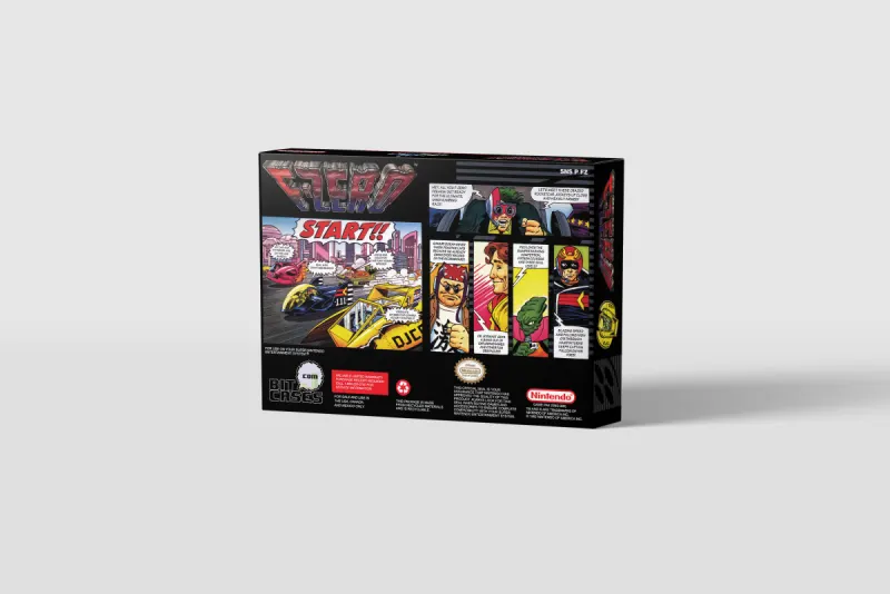 F-Zero - Boîte de remplacement Super Nintendo, image 3