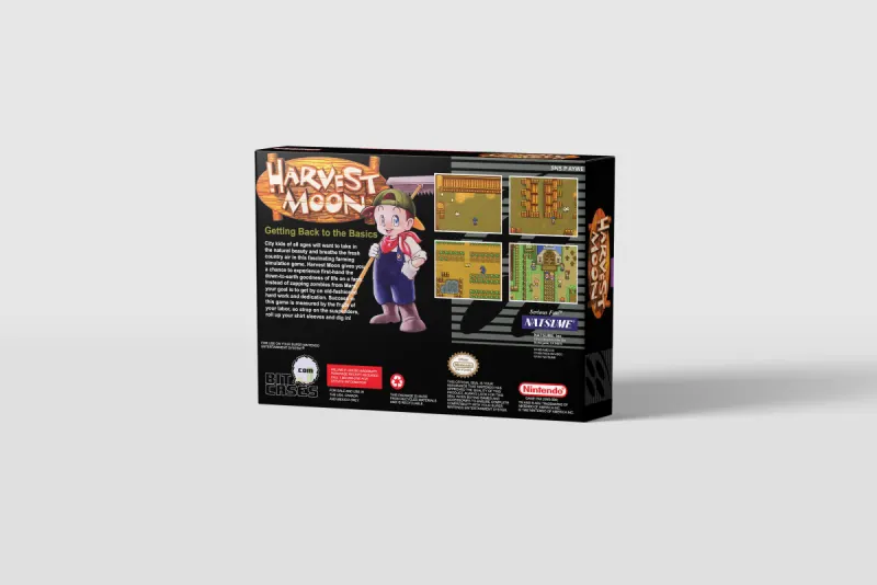 Harvest Moon - Boîte de remplacement Super Nintendo, image 3