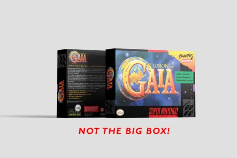 Illusion of Gaia - Boîte de remplacement Super Nintendo