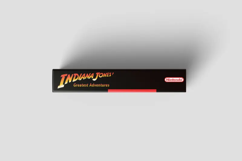 Indiana Jones’ Greatest Adventures - Boîte de remplacement Super Nintendo, image 4