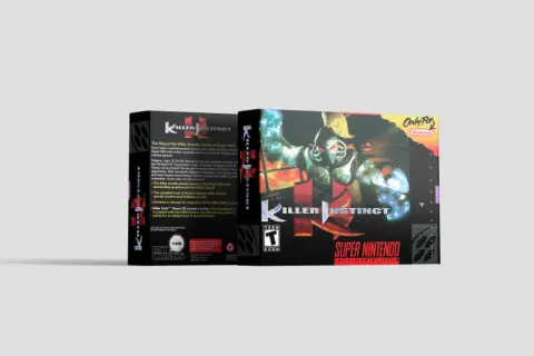 Killer Instinct - Boîte de remplacement Super Nintendo