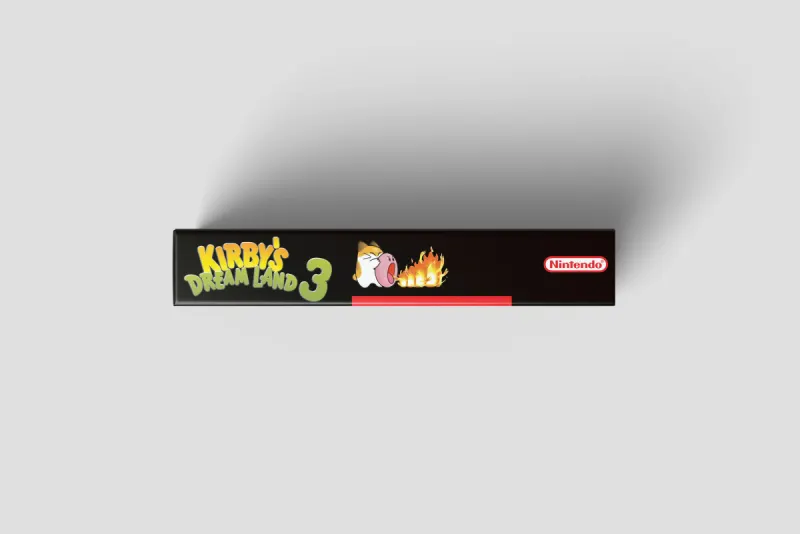 Kirby's Dream Land 3 - Boîte de remplacement Super Nintendo, image 4