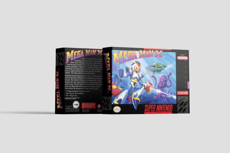 Mega Man X - Scatola di ricambio Super Nintendo