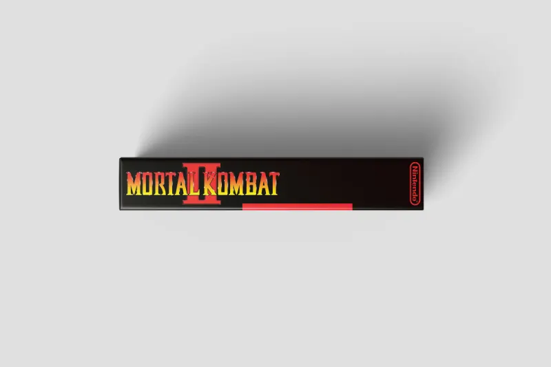 Mortal Kombat II - Boîte de remplacement Super Nintendo, image 4