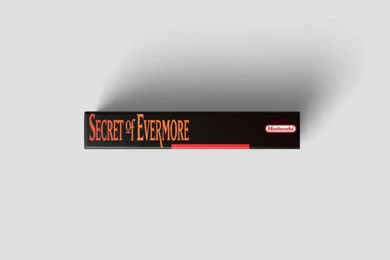 Secret of Evermore - Boîte de remplacement Super Nintendo, image 4