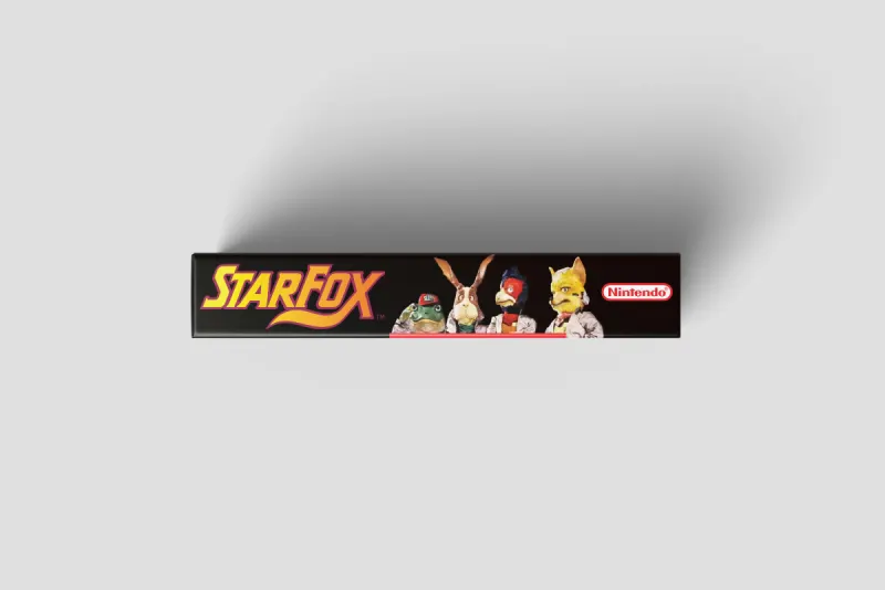 Star Fox - Scatola di ricambio Super Nintendo, immagine 4