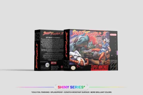 Street Fighter II - Boîte de remplacement Super Nintendo