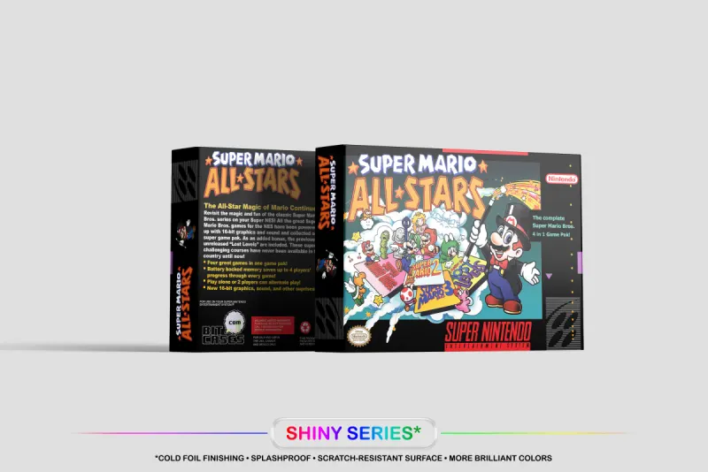 Super Mario All-Stars - Boîte de remplacement Super Nintendo