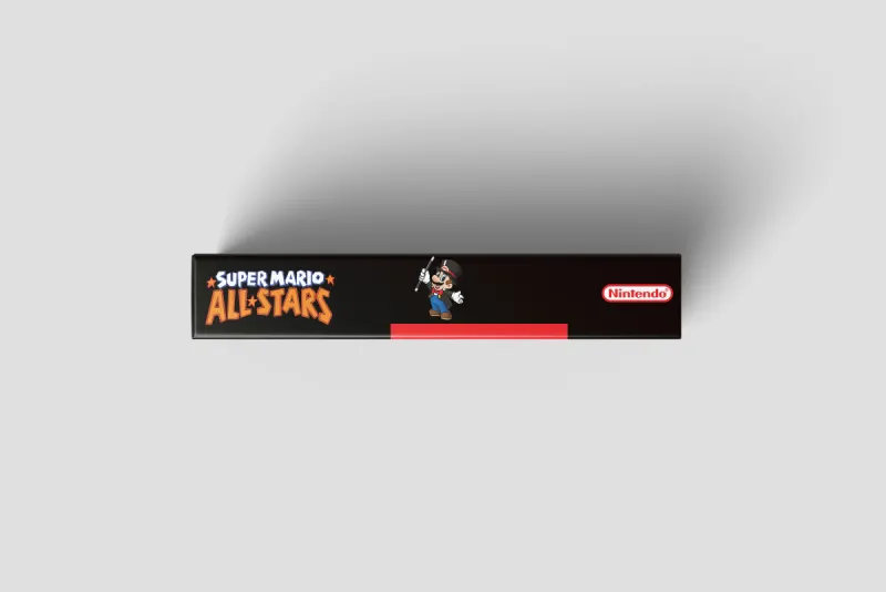 Super Mario All-Stars - Boîte de remplacement Super Nintendo, image 4
