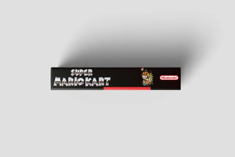 Super Mario Kart - Boîte de remplacement Super Nintendo, image 4