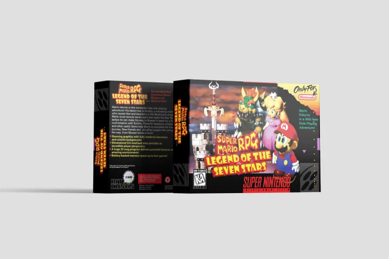 Super Mario RPG: Legend of the Seven Stars - Scatola di ricambio Super Nintendo