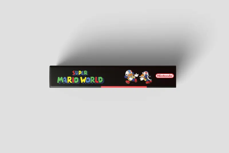 Super Mario World - Scatola di ricambio Super Nintendo, immagine 4
