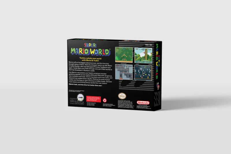 Super Mario World - Scatola di ricambio Super Nintendo, immagine 3