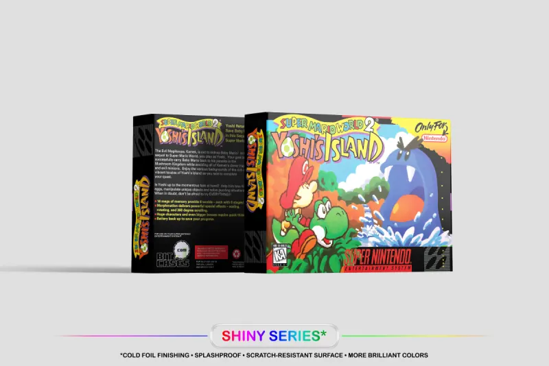 Super Mario World 2: Yoshi's Island - Caja de repuesto Super Nintendo
