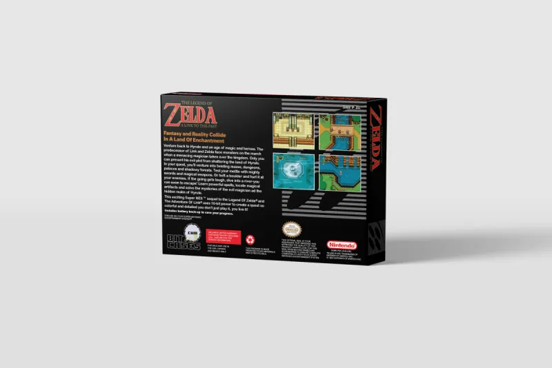 The Legend of Zelda: A Link to the Past - Caja de repuesto Super Nintendo, imagen 3