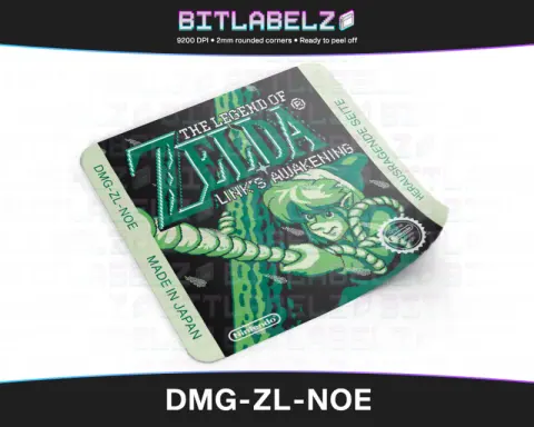 The Legend of Zelda: Link's Awakening - Etichetta Game Boy custom [DMG-ZL-NOE]