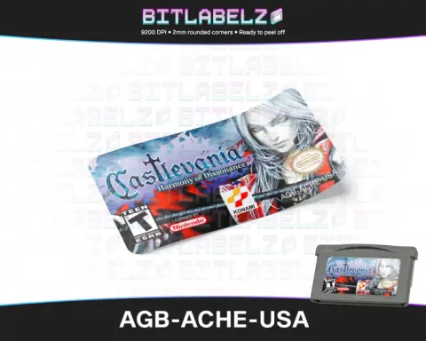 Castlevania: Harmony of Dissonance - Game Boy Advance Label [AGB-ACHE-USA]