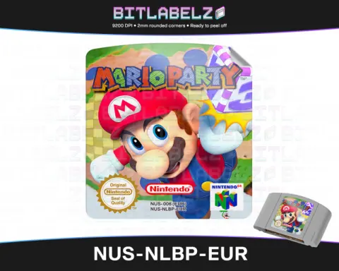 Mario Party - Nintendo 64 Label [NUS-NLBP-EUR]