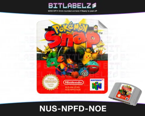 Pokemon Snap - Nintendo 64 Label [NUS-NPDF-NOE]