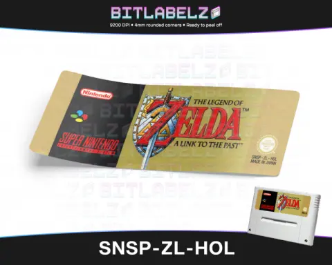 The Legend of Zelda: A Link to the Past - Super Nintendo PAL Label [SNSP-ZL-HOL]