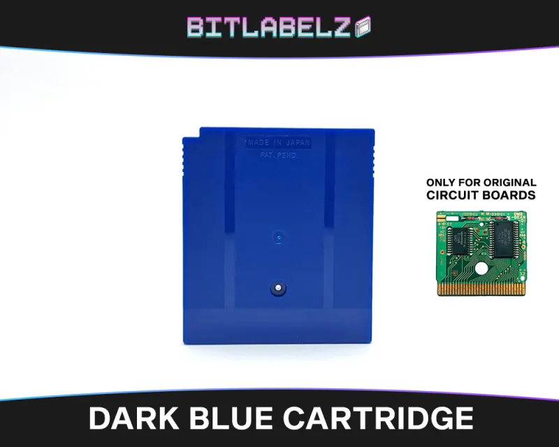 Coque de remplacement Game Boy bleue, dos