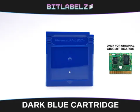 Coque de remplacement Game Boy bleue