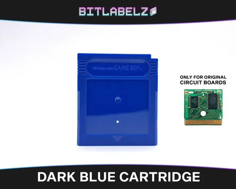 Coque de remplacement Game Boy bleue, face avant