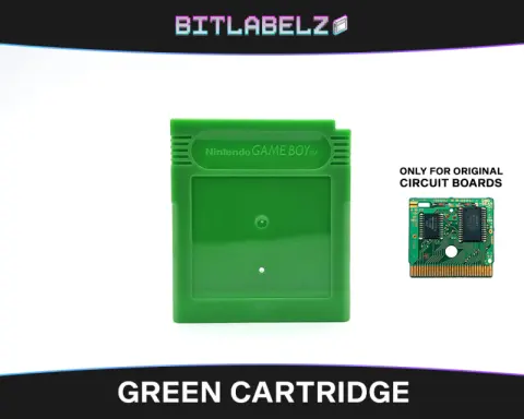Coque de remplacement Game Boy verte