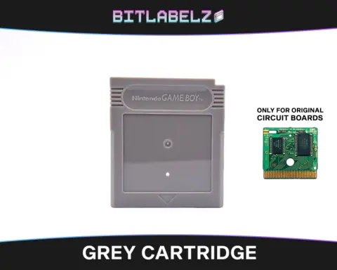Graues Game Boy Austausch-Gehäuse