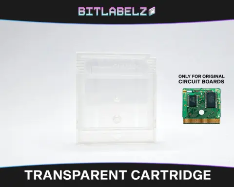 Coque de remplacement Game Boy transparente