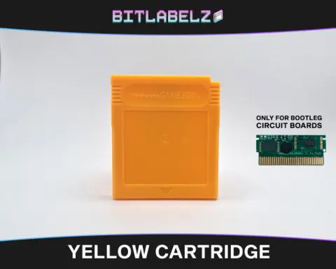 Coque de remplacement Game Boy bootleg jaune