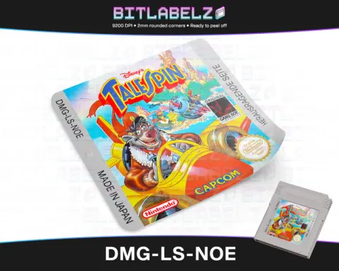 TaleSpin - Etichetta Game Boy [DMG-LS-NOE]