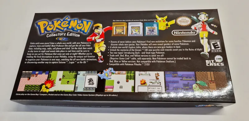 Caja de coleccionista Pokémon Oro, Plata y Cristal para Game Boy Color - Edición limitada | Juegos no incluidos, imagen 7