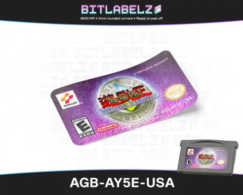 Yu-Gi-Oh! The Eternal Duelist Soul - Etichetta Game Boy Advance [AGB-AY5E-USA]