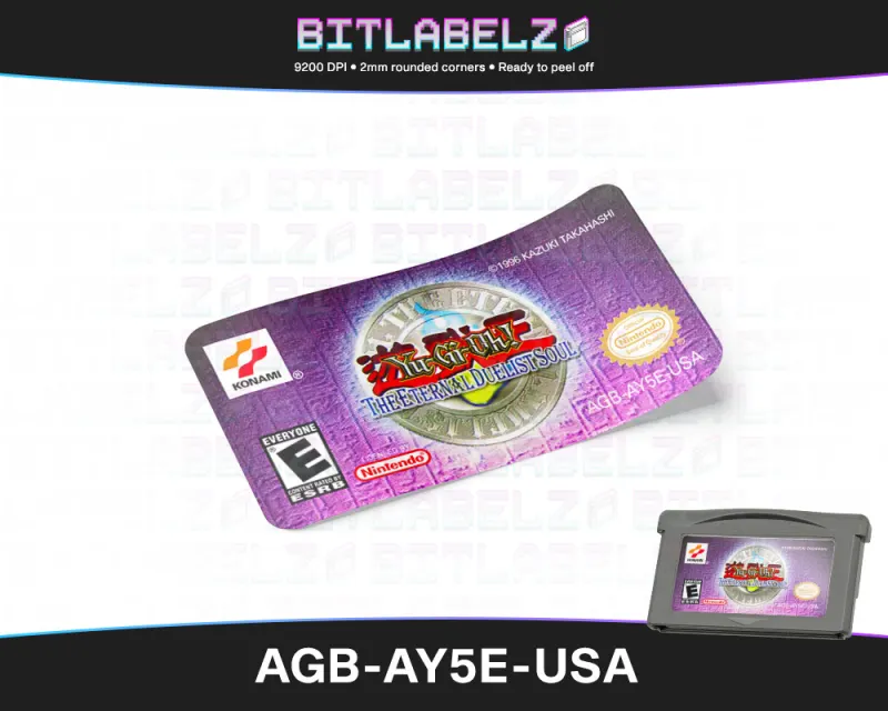 Yu-Gi-Oh! The Eternal Duelist Soul - Etiqueta Game Boy Advance [AGB-AY5E-USA]