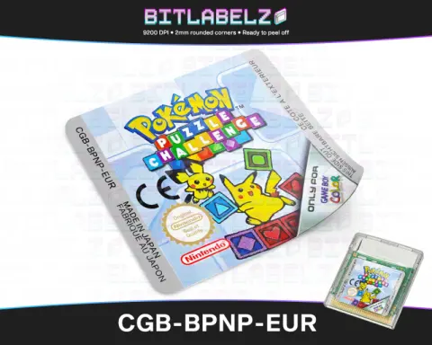 Pokemon Puzzle Challenge - Étiquette Game Boy Color [CGB-BPNP-EUR]
