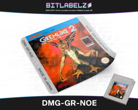 Gremlins 2: The New Batch - Etichetta Game Boy [DMG-GR-NOE]