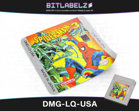 Spider-Man 3 - Étiquette Game Boy [DMG-LQ-USA]