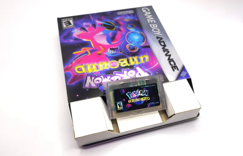 Pokemon Unbound pour Game Boy Advance | Boîte métallisée limitée | Version USA | v2.1.1.1