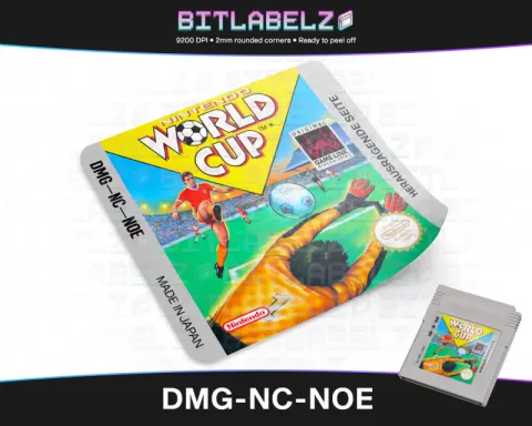 Nintendo World Cup - Étiquette Game Boy [DMG-NC-NOE]