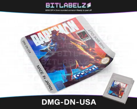 Darkman - Étiquette Game Boy [DMG-DN-USA]
