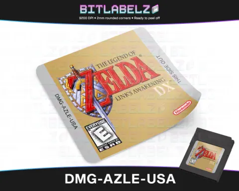 The Legend of Zelda: Link’s Awakening DX - Étiquette Game Boy Color [DMG-AZLE-USA]