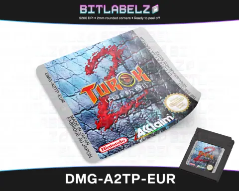 Turok 2: Seeds of Evil - Game Boy Color Label [DMG-A2TP-EUR]