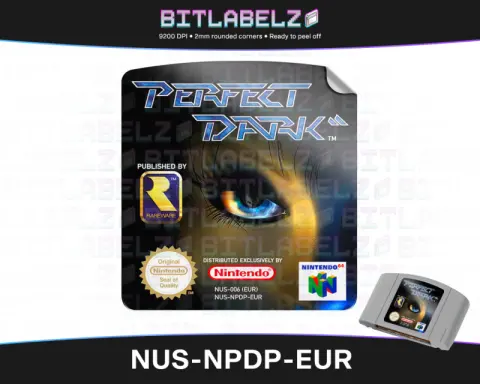 Perfect Dark - Nintendo 64 Label [NUS-NPDP-EUR]