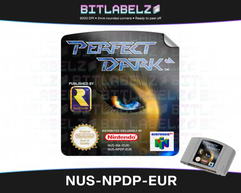 Perfect Dark - Nintendo 64 Label [NUS-NPDP-EUR]