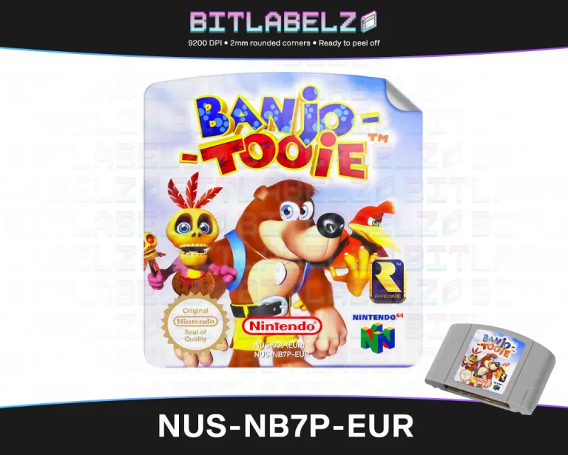 Banjo-Tooie - Nintendo 64 Label [NUS-NB7P-EUR]